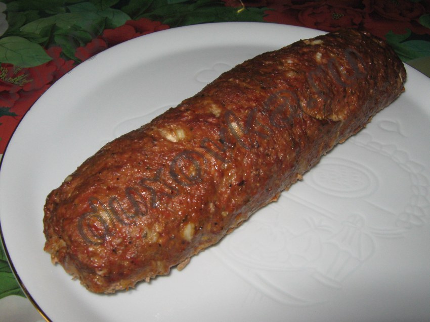 Мясной рулет