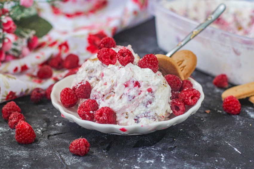 Семифредо с черникой