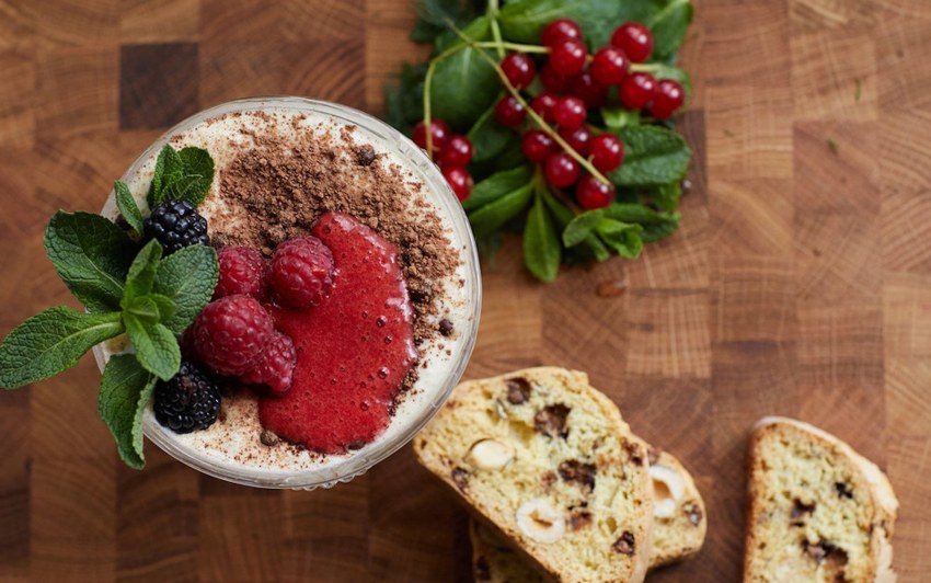 Итальянский десерт семифредо