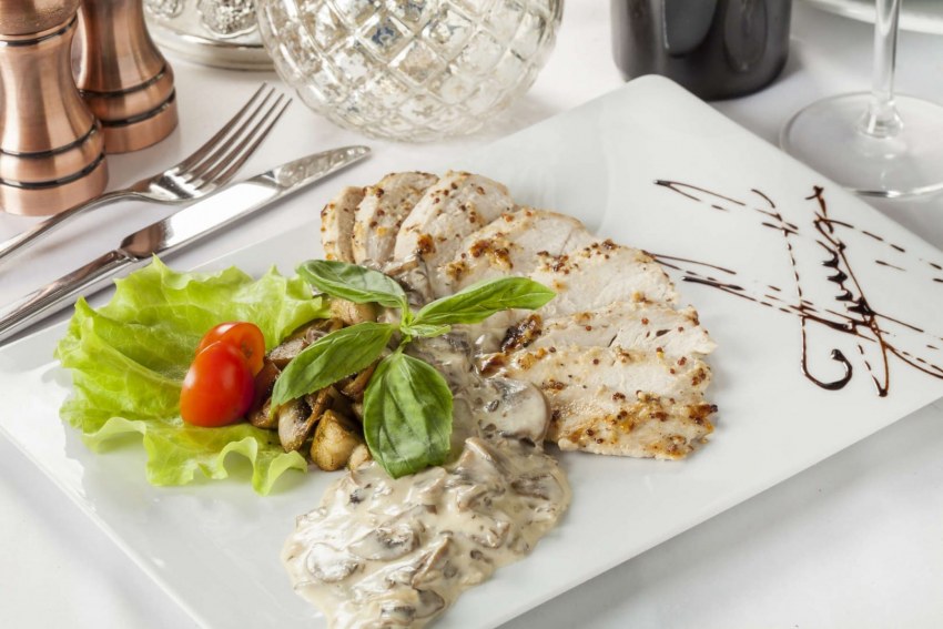 Куриное фрикасе