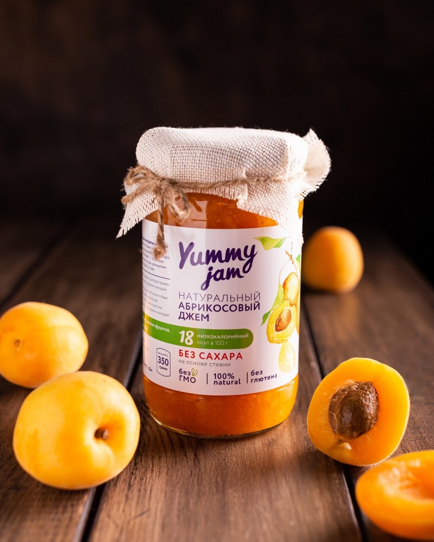 Брусничный джем цвет