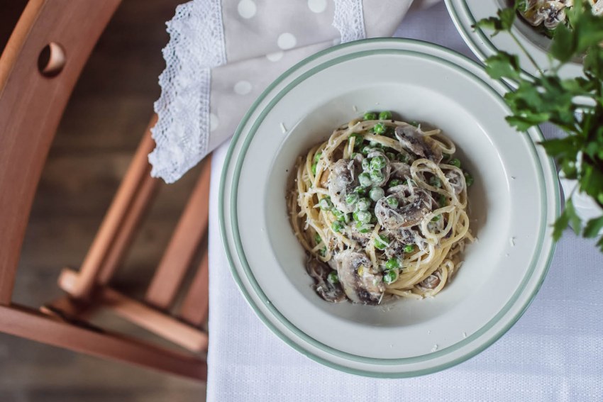 Гороховая каша с тыквой