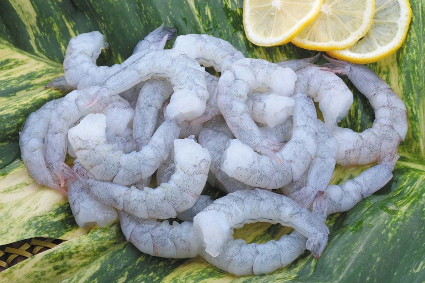 Креветки тигровые очищенные