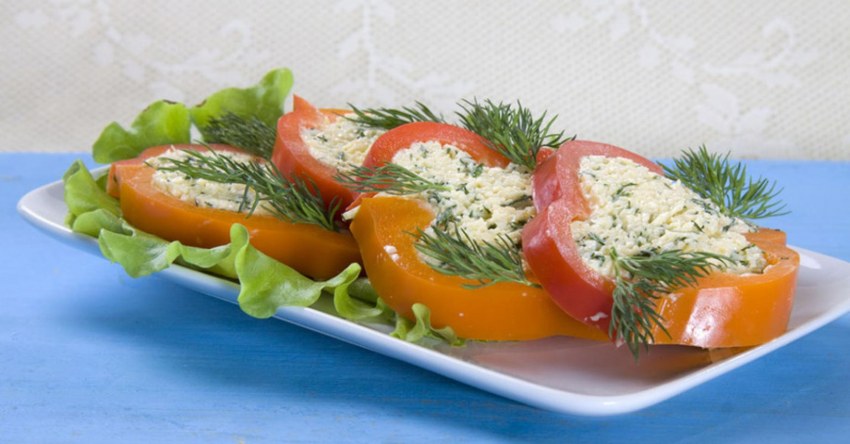 Болгарский перец с моцареллой