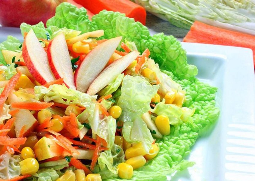 Пекинская капуста кукуруза