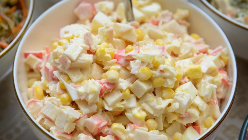 Салат крабовый