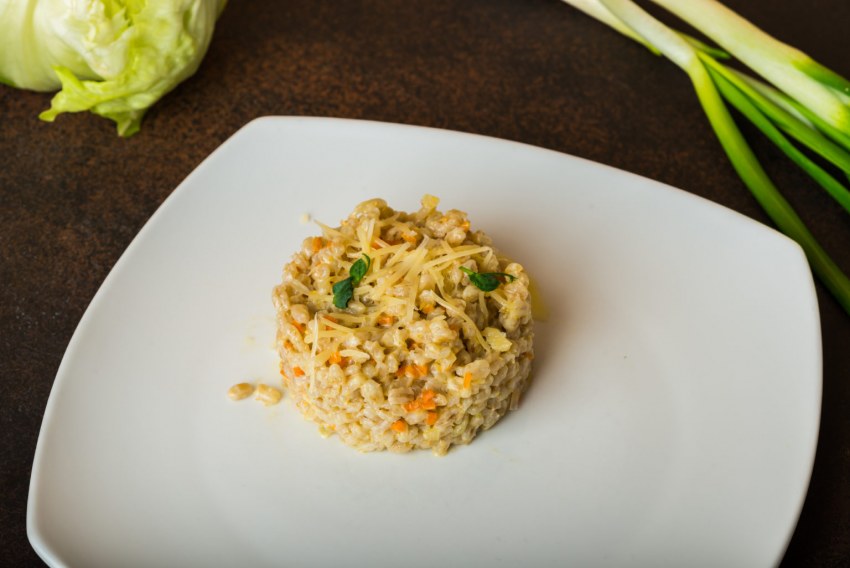 Петрушечное ризотто