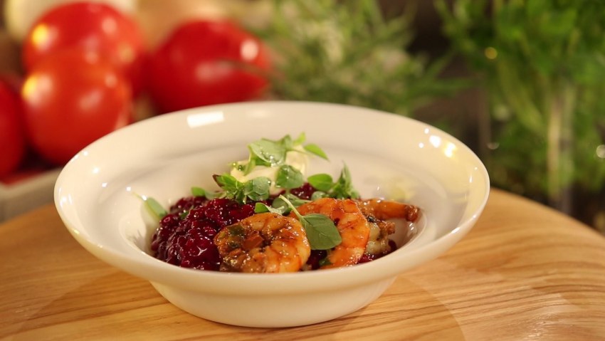 Перловка ризотто