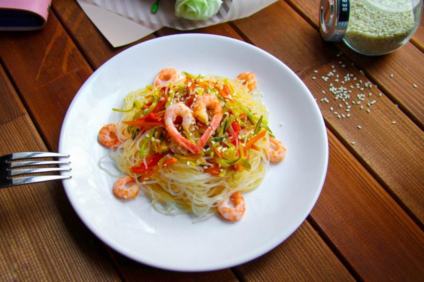 Вок овощной фунчоза