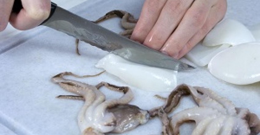 Рецепт кальмаров Натальи Калининой на шпажках