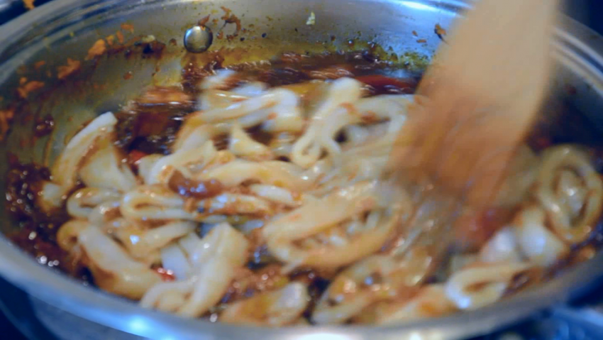 Кальмар в банке рецепт