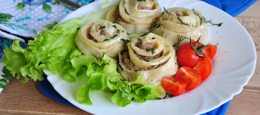 Ленивые манты розочки