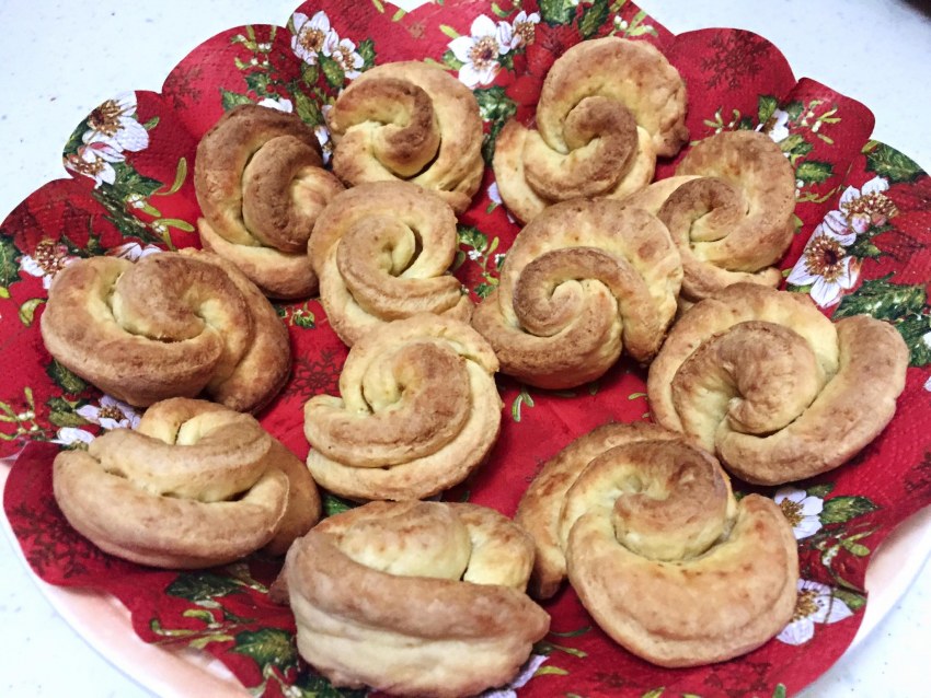 Розочки выпечка