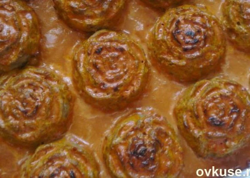 Манты на сковороде