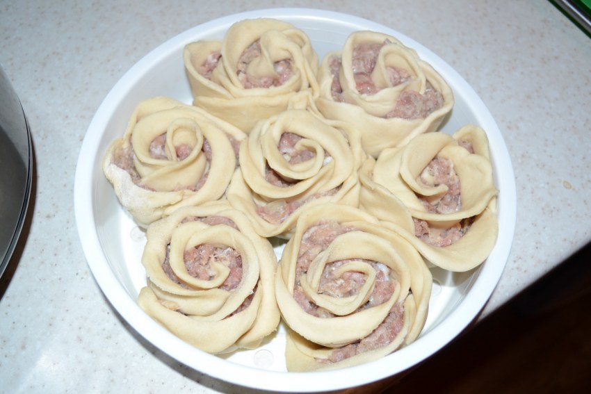 Розочки с фаршем