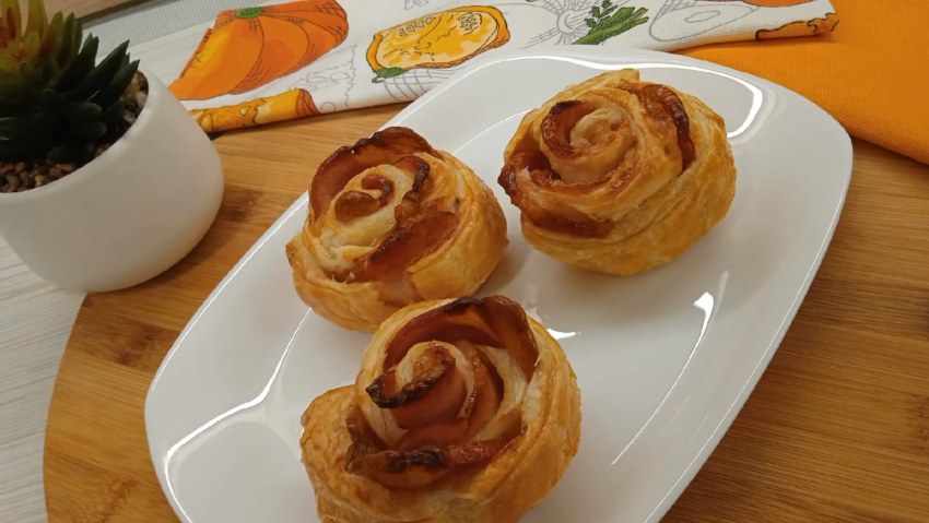 Китайские пельмени розочки