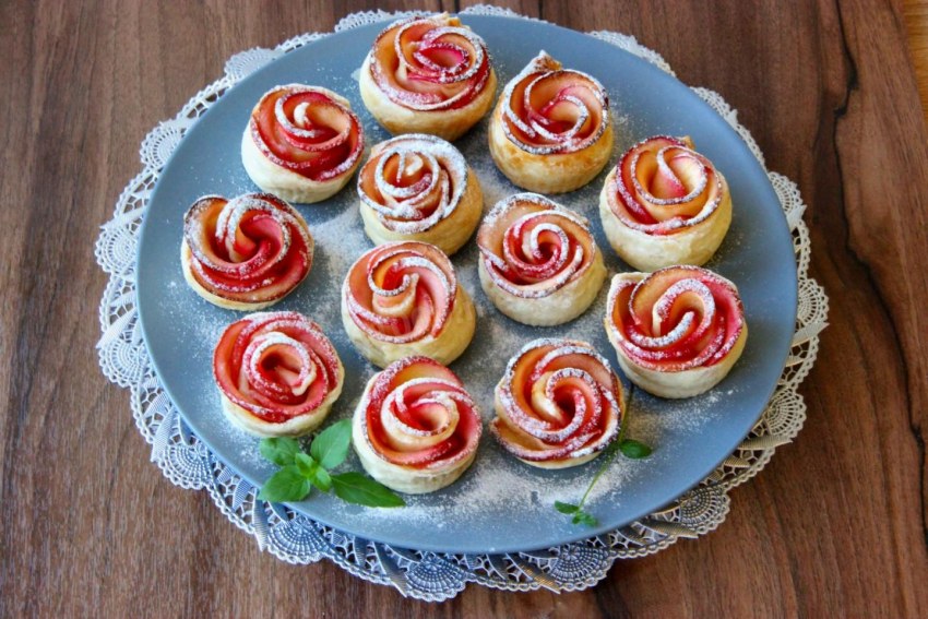 Розочки с мясным фаршем