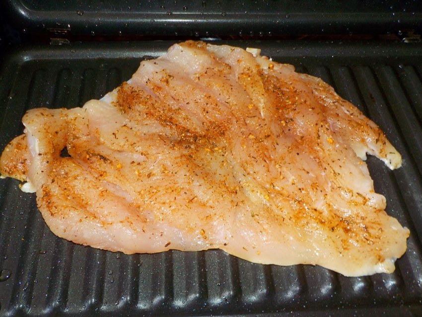 Жареное куриное филе