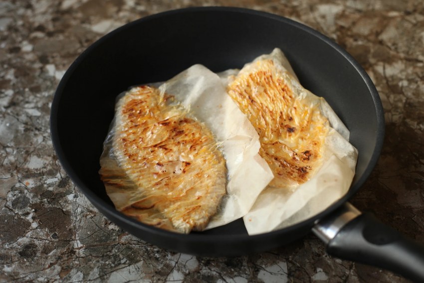 Жареное куриное филе