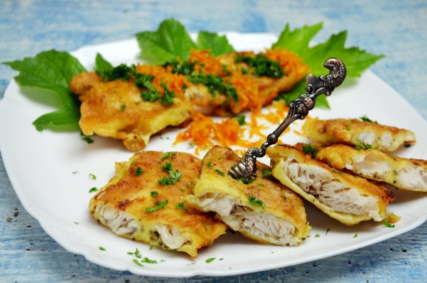 Бризоль из филе тилапии