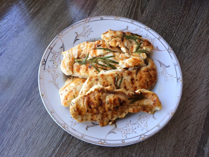 Камбала жареная