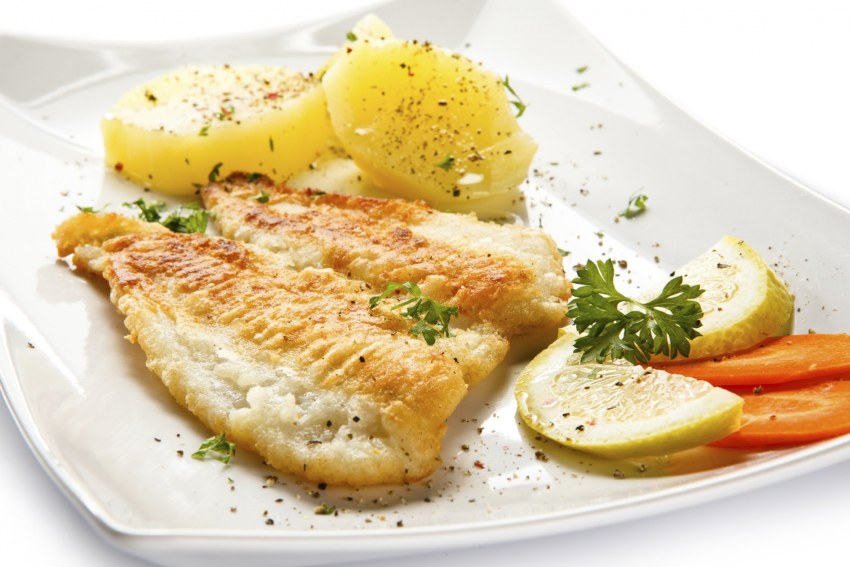 Рыба в сухарях