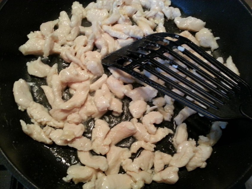 Жареная куриная грудка