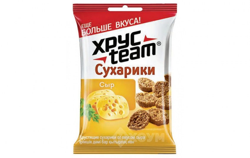 Сухарики Хрусteam 40г сыр