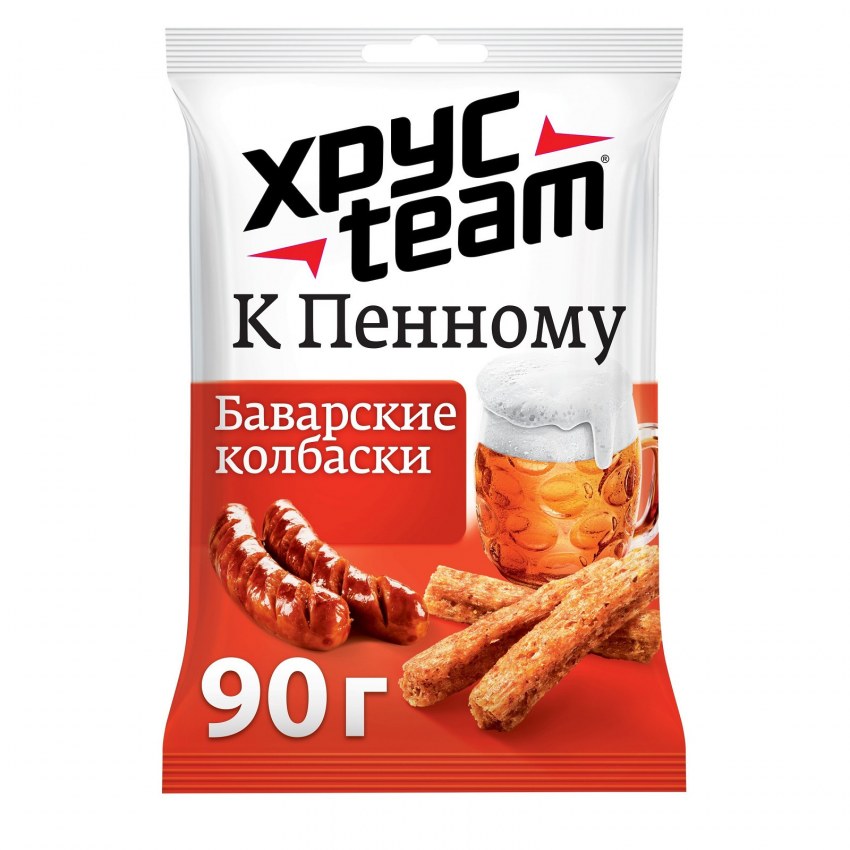 Сухарики Хрусteam багет говядина терияки 60 г