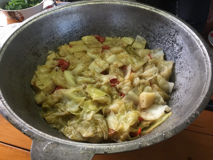 Винегрет с тертой свеклой