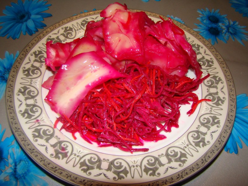 Острая квашеная капуста