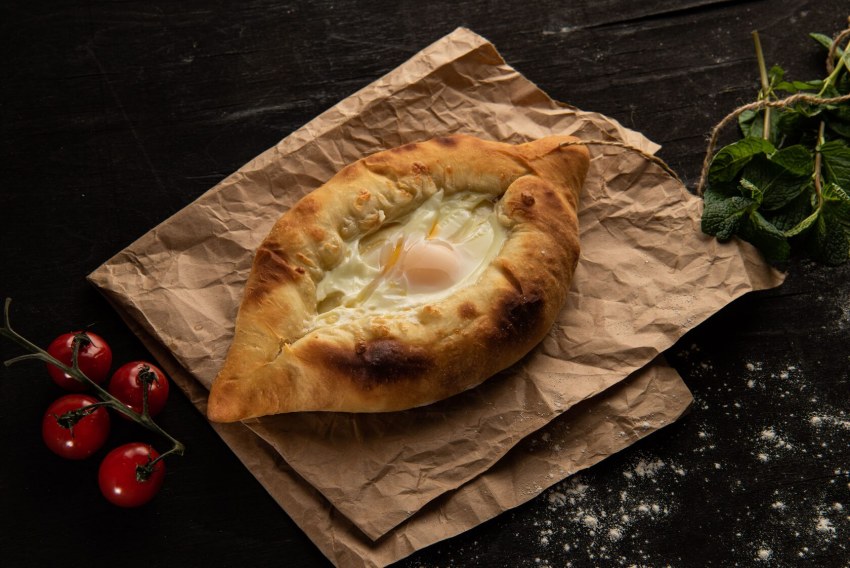 Пирог со шпинатом и сыром