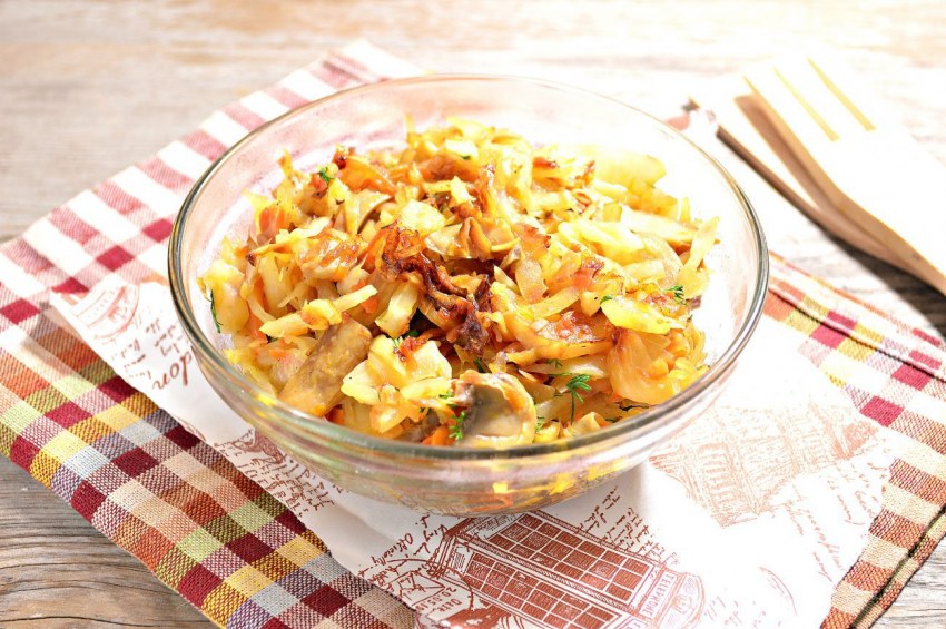 Начинка для пирожков из капусты