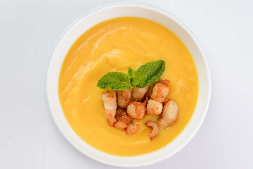 Кукурузный суп пюре