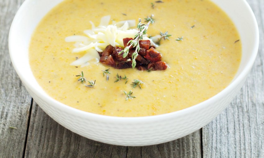 Картофельный суп пюре