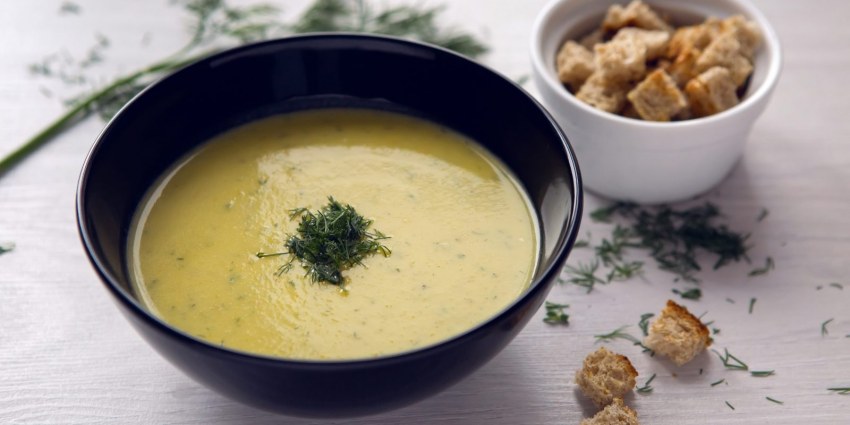 Крем суп из кабачков