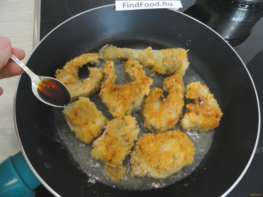 Минтай в горчице