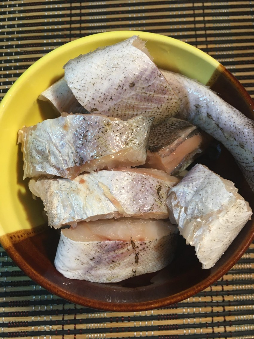 Порционные куски минтая