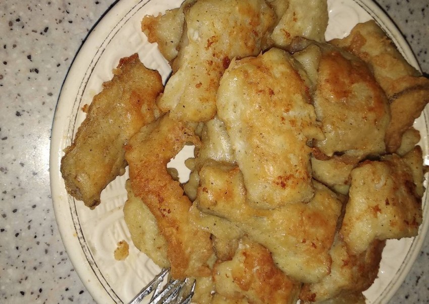 Филе минтая в кляре