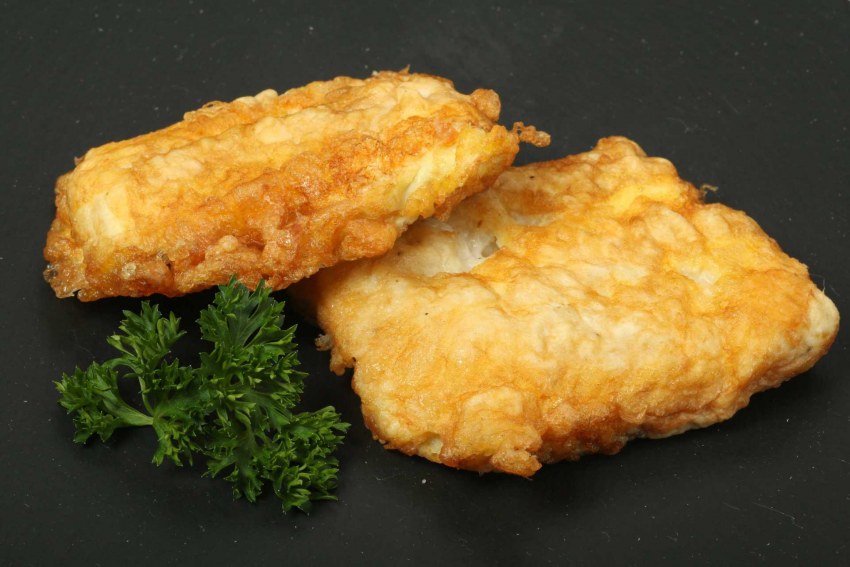 Минтай пикша жареная