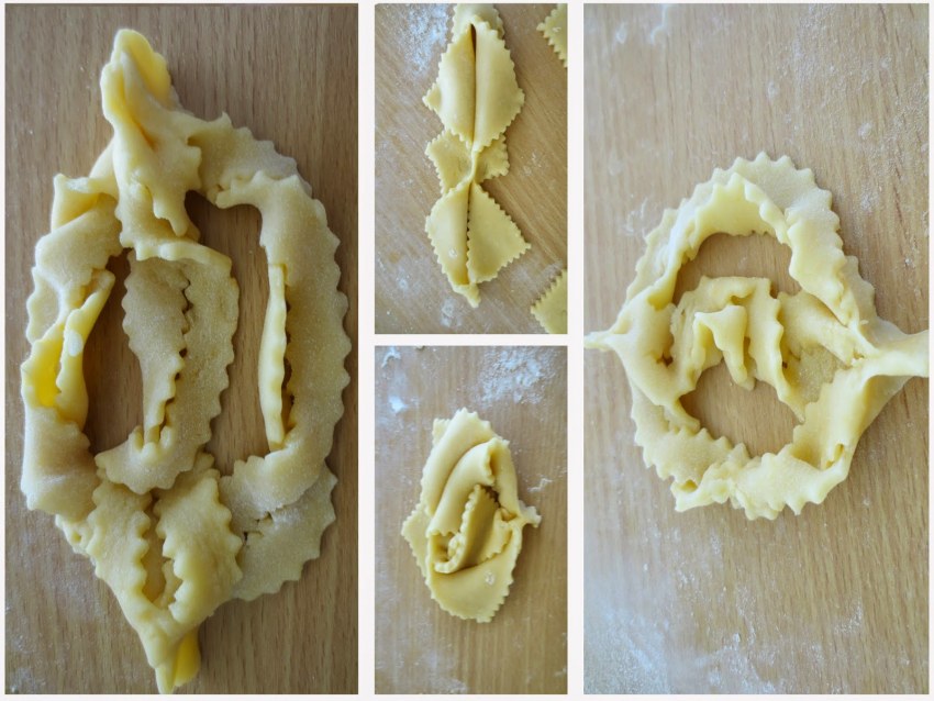 Хворост нарезать красиво