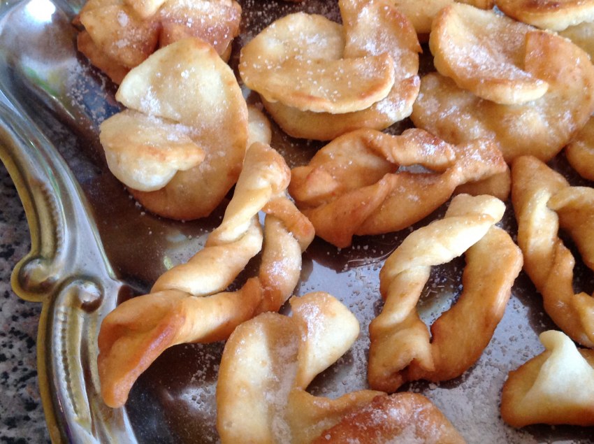 Красивая лепка хвороста