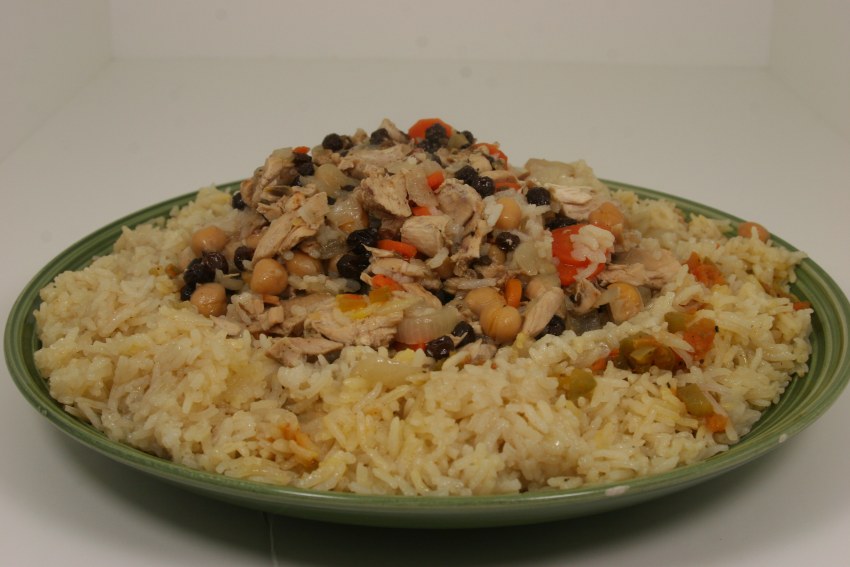 Азербайджанский зеленый плов