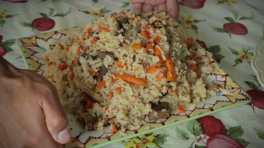 Узбекский плов