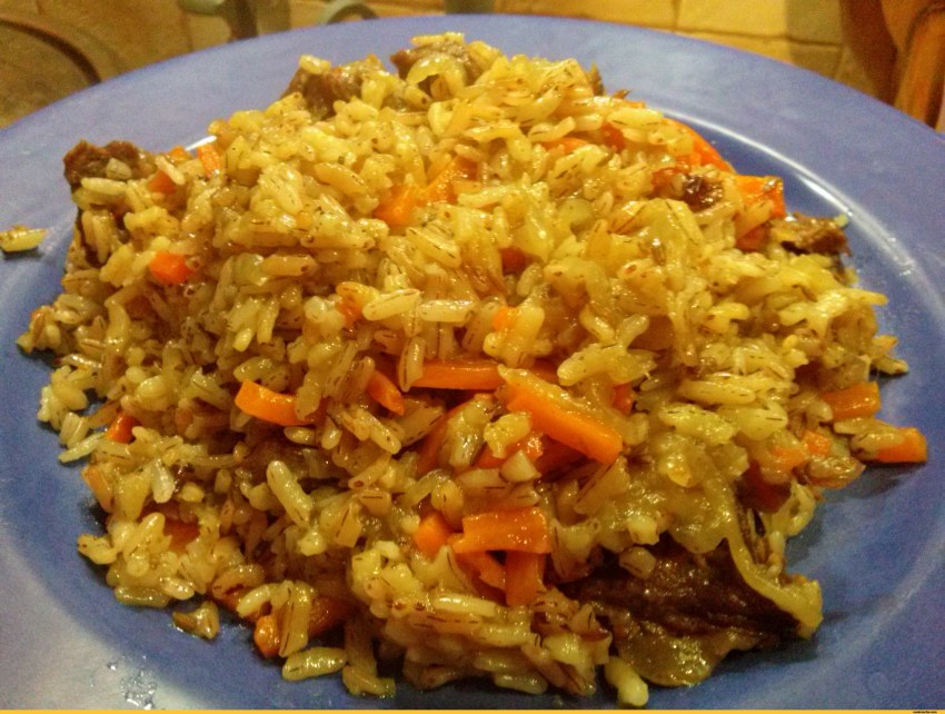 Ачар плов в духовке