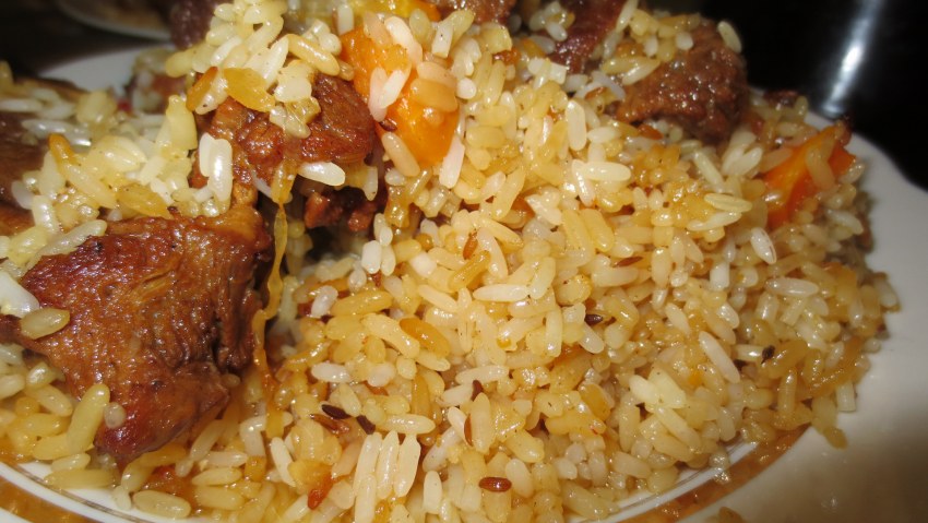 Плов в казане