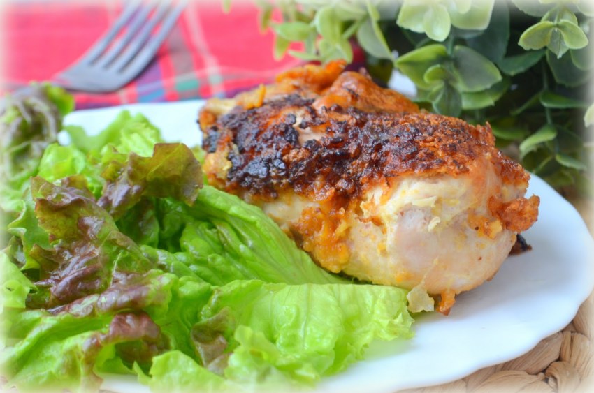 Куриные кармашки с моцареллой