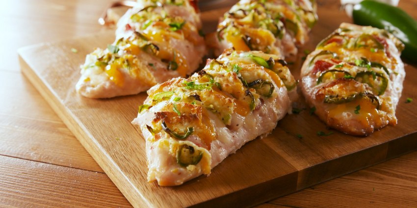 Куриная грудка халапеньо