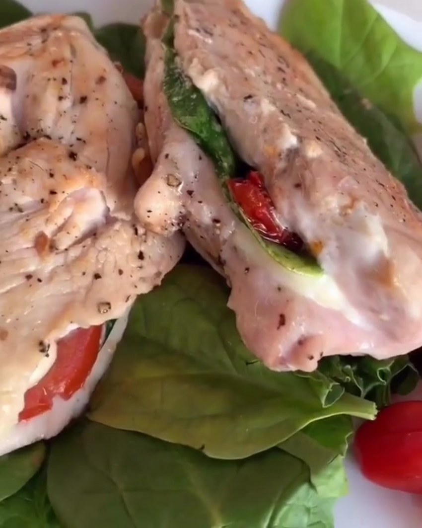 Карман куриный с сыром калорийность