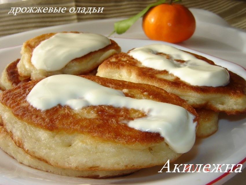 Блины на кефире